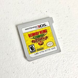 Donkey Kong Country Returns 3D Nintendo 3DS Authentic Cartridge Only Tested